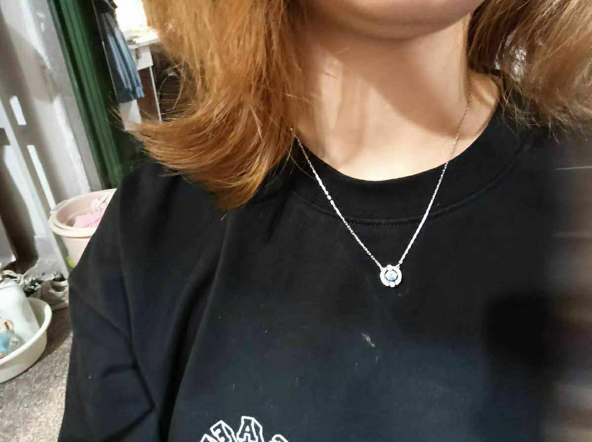 Swarovski 跳动的心项链耳钉套装