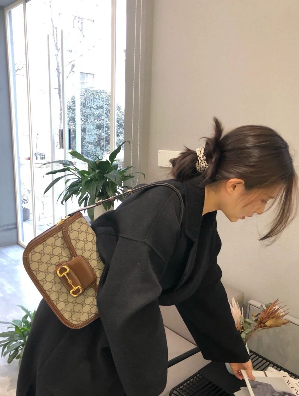 Gucci 1955马鞍包穿搭分享