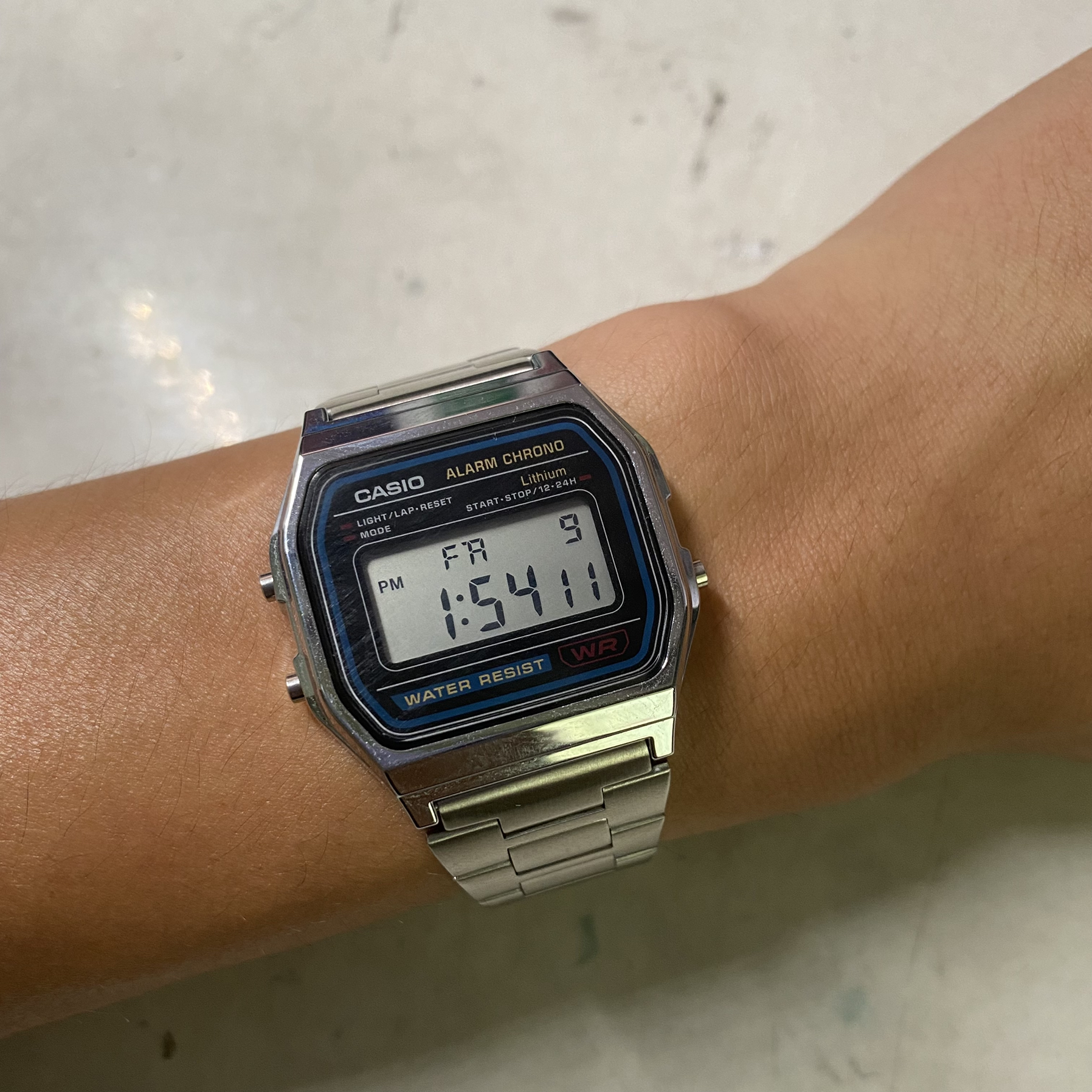 陈小春同款卡西欧A158w