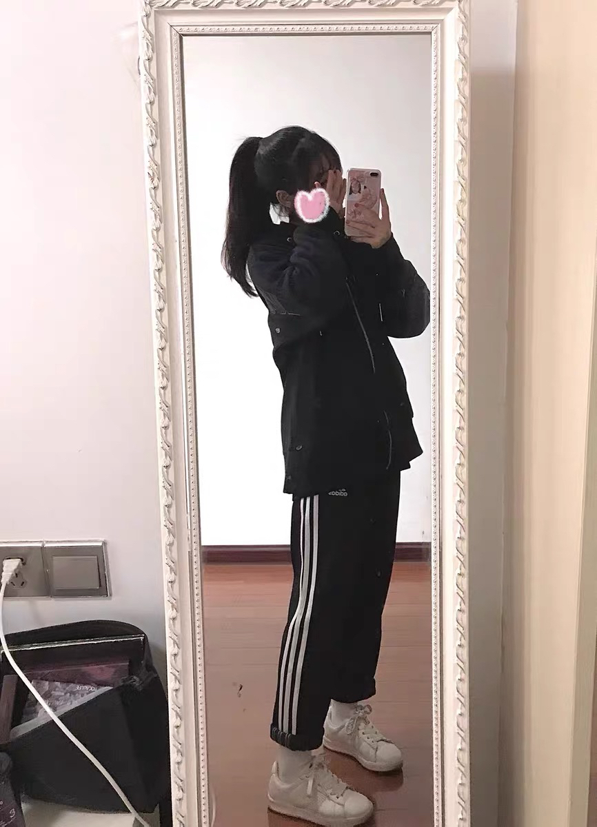 adidas 直筒长裤