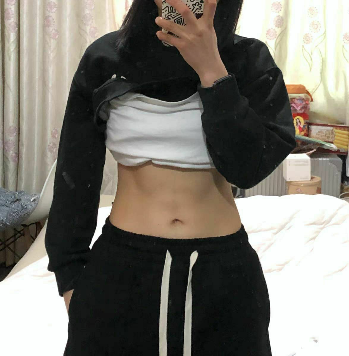 Achock 坠感百搭宽松直筒裤