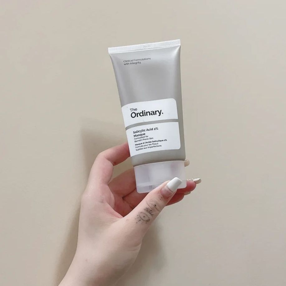 The ordinary 2%水杨酸祛痘竹炭面膜分享🥝