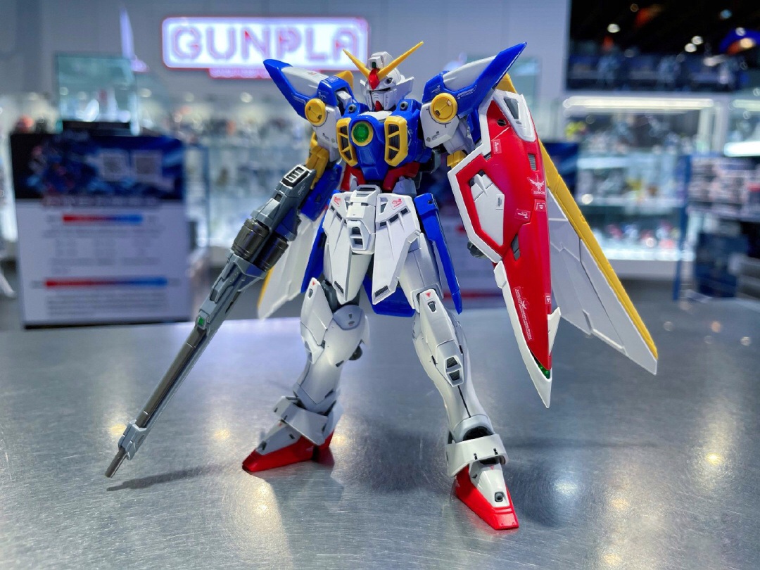 【新商品情报】RG飞翼高达上海高达基地实拍
