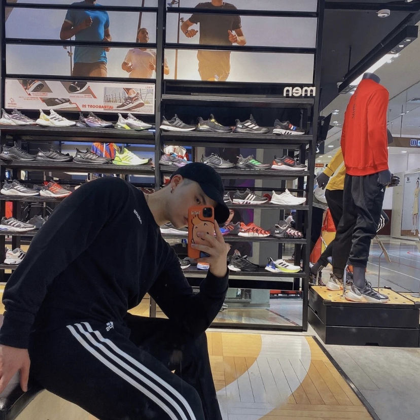 adidas 三条纹运动裤速干跑步休闲裤长裤