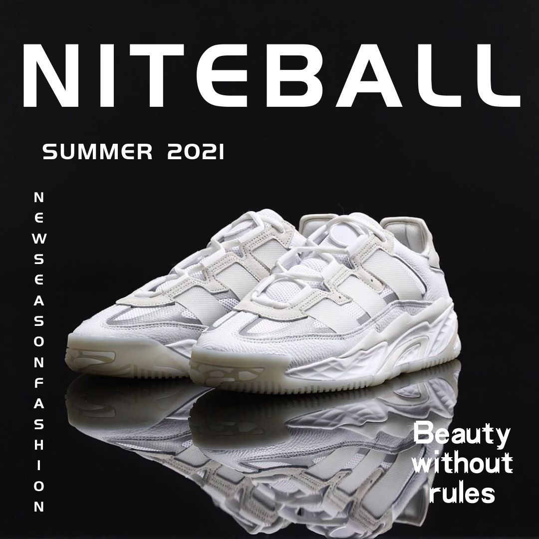 老爹鞋"爷青回"系列之
Adidas Originals Niteball🔥🔥