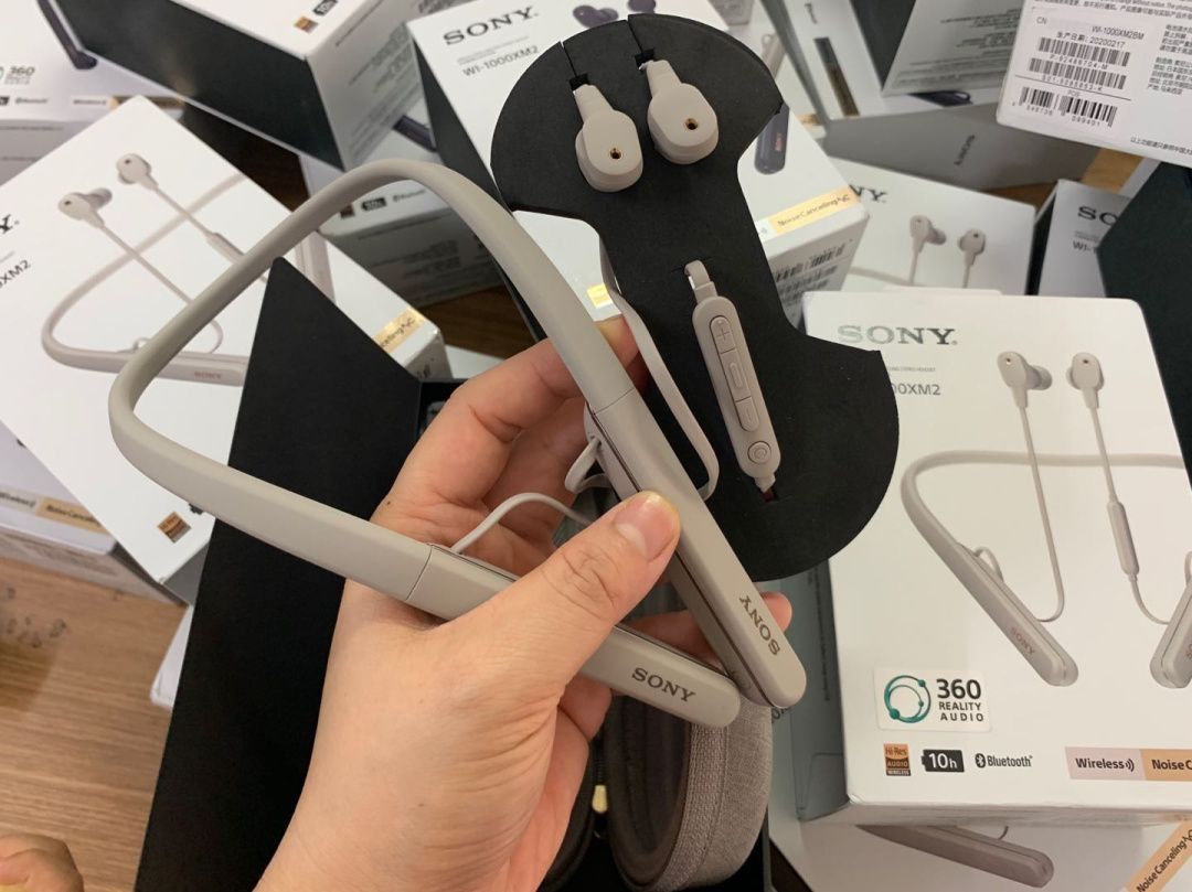 索尼 WI-1000XM2 入耳颈挂式无线耳机 入手体验