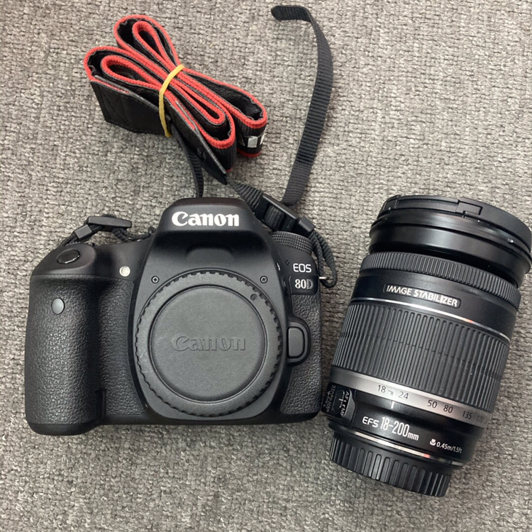佳能 EOS 80D 单反相机📷
来啦来