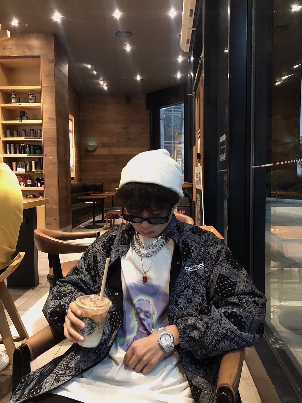 OOTD｜腰果花双面夹克