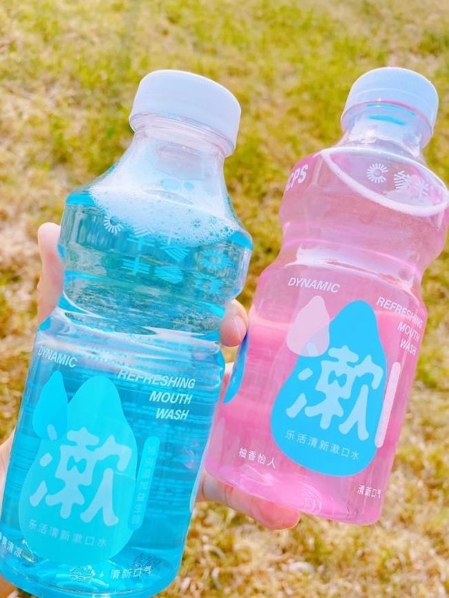 参半 益生菌清洁口腔漱口水 500ml😍好可爱