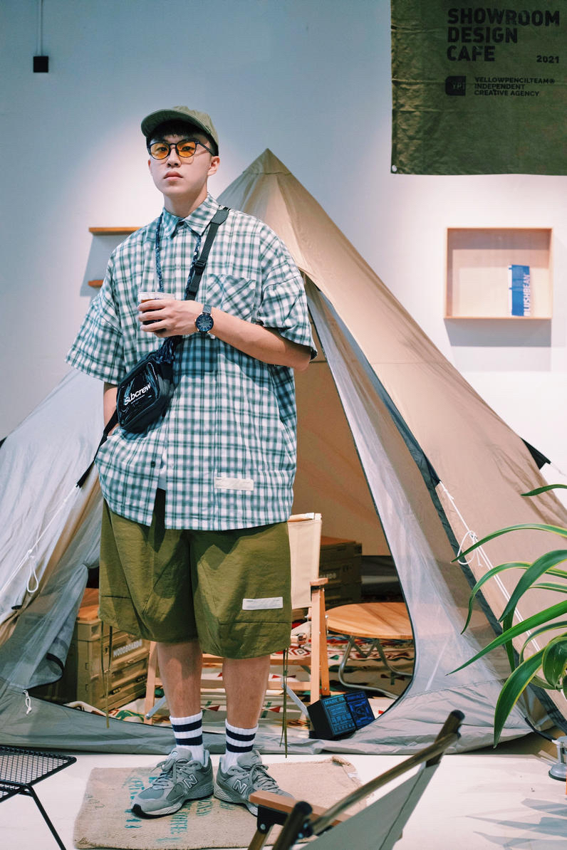 教科穿搭书 日系露营风穿搭