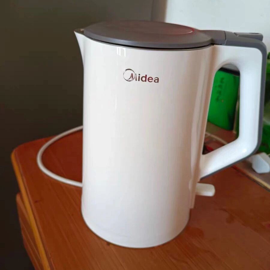 Midea/美的 防烫自动断电304不锈钢1.5L电水壶评价