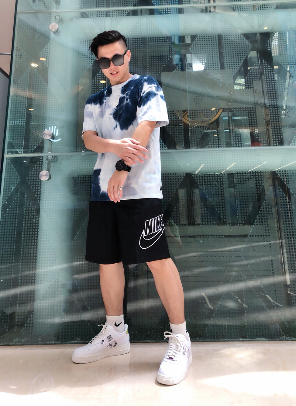 暑假球鞋OOTD，简约风格出行
