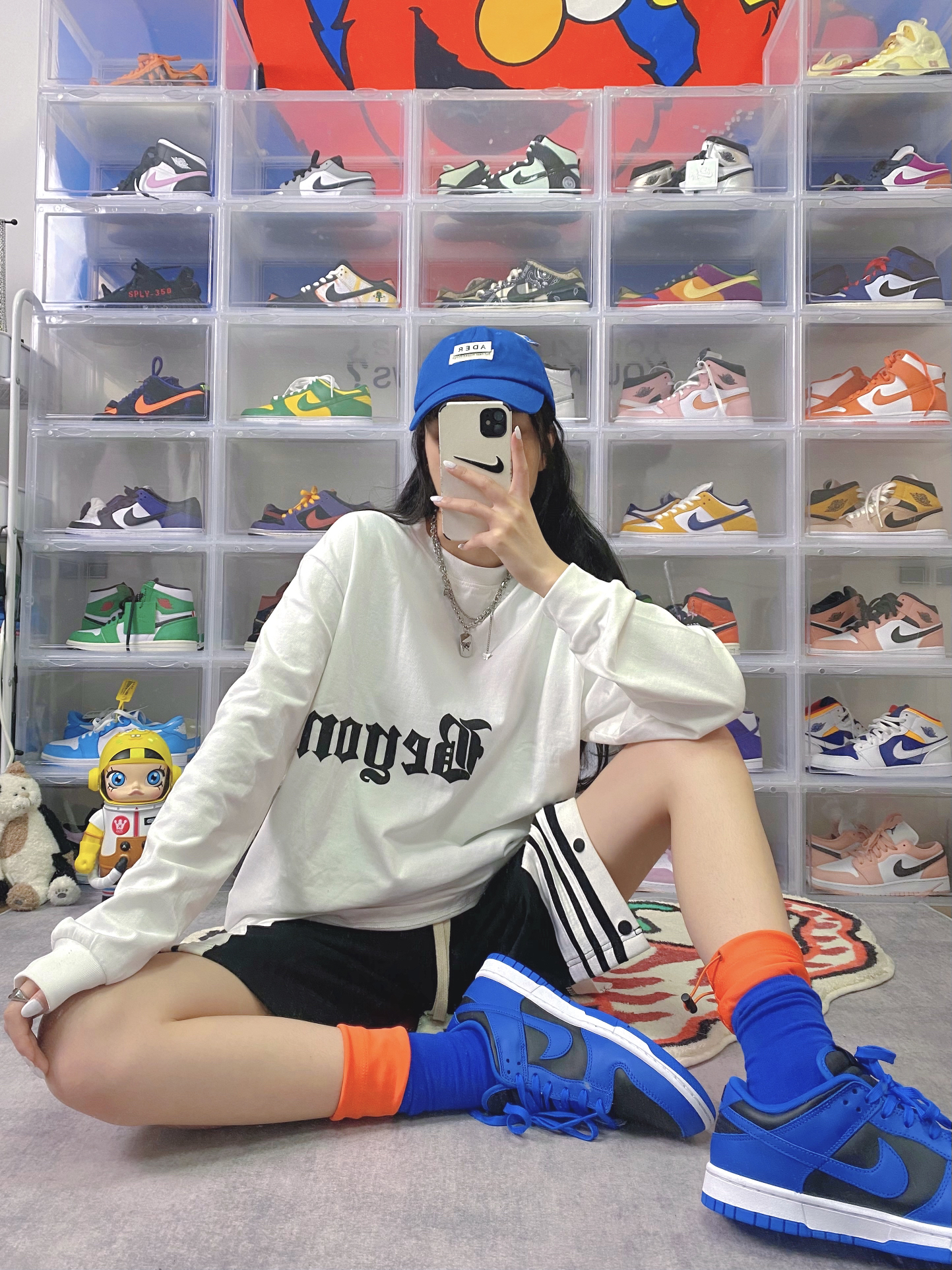 什么风格都可以的克莱因蓝🔷