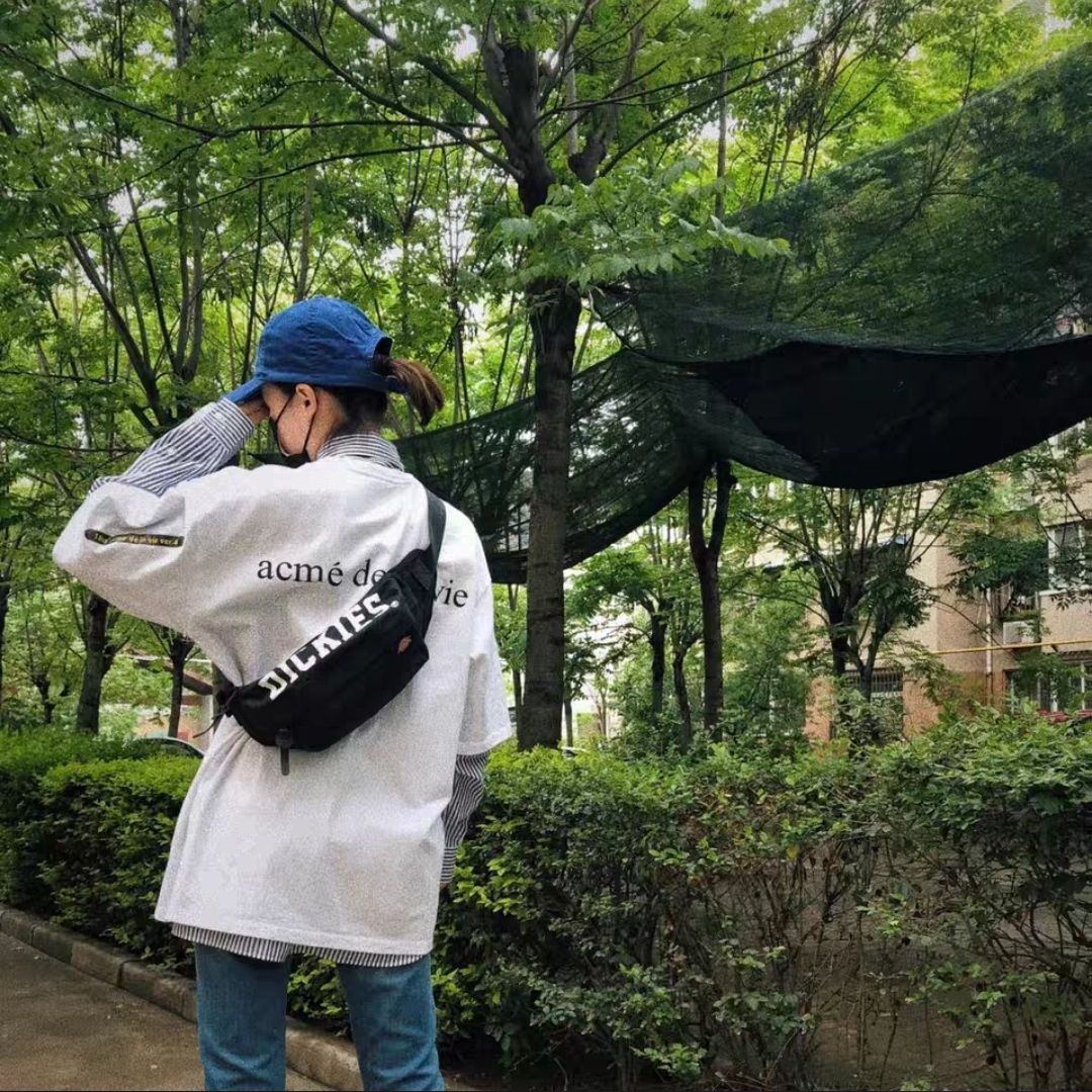 Dickies纯色休闲腰包分享