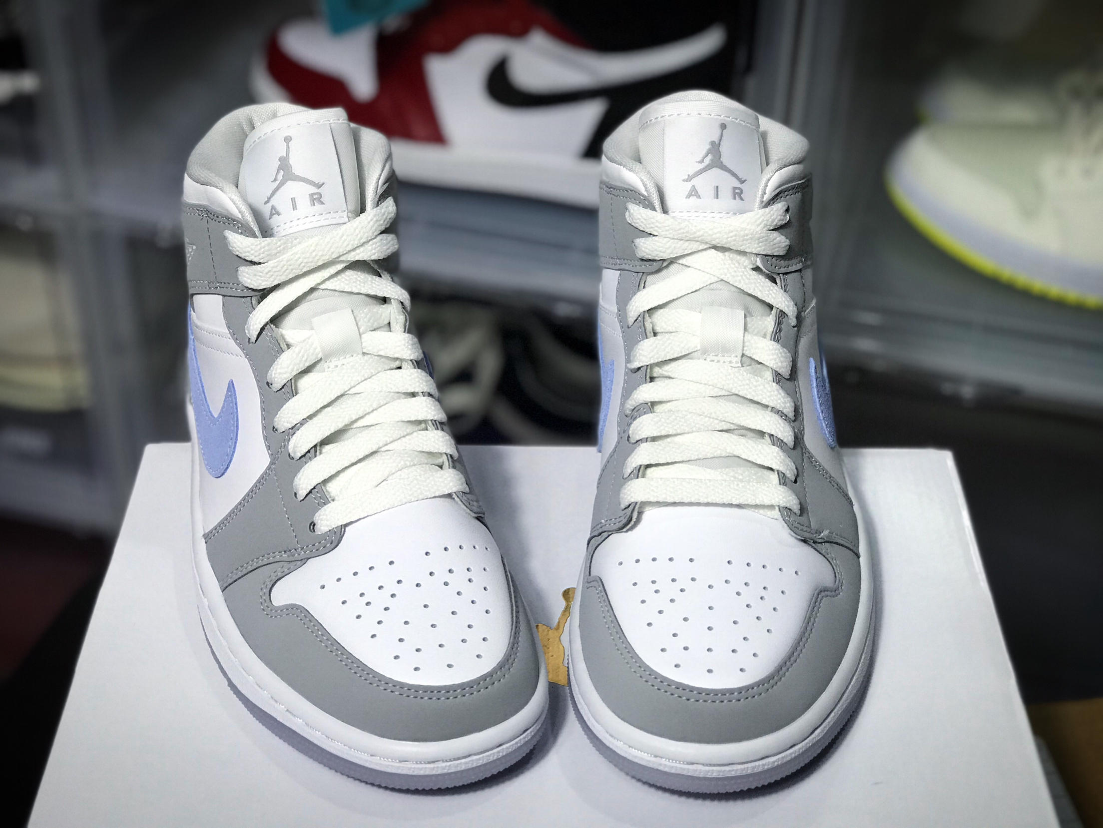 七夕送礼就送AJ1 mid烟灰小Dior