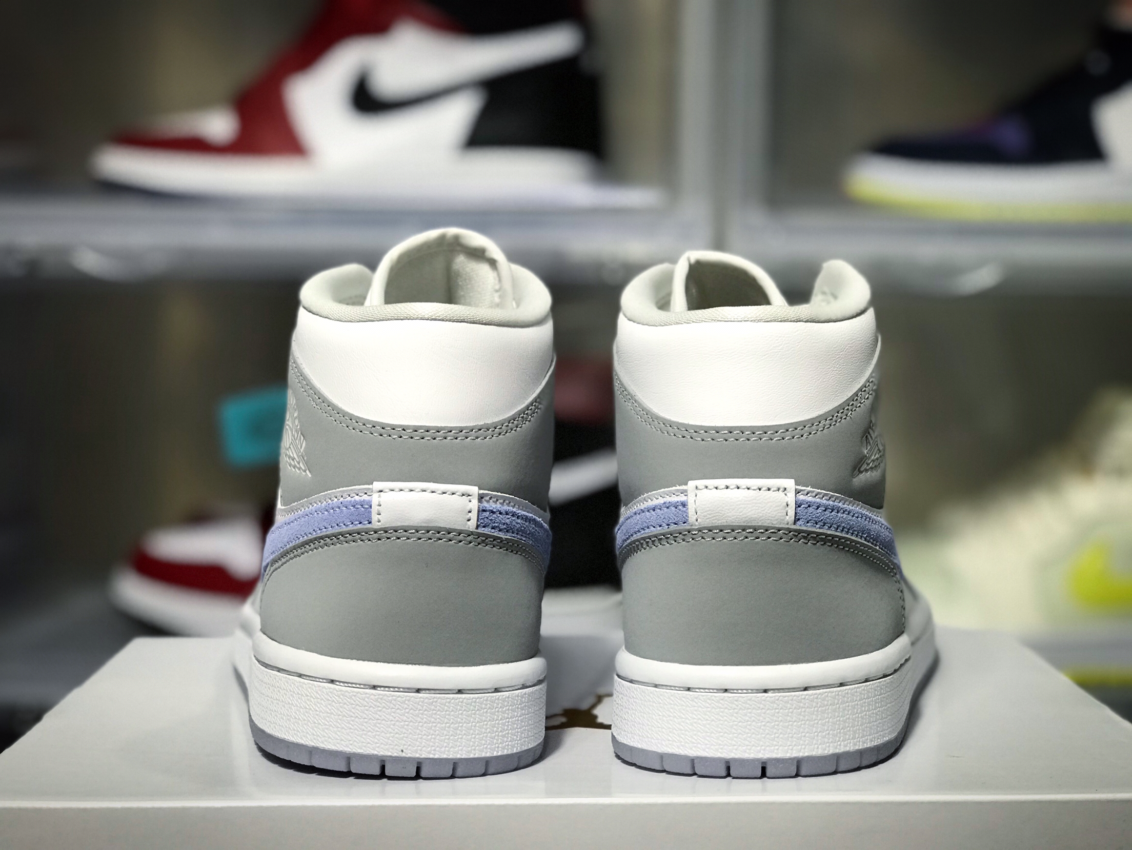 七夕送礼就送AJ1 mid烟灰小Dior