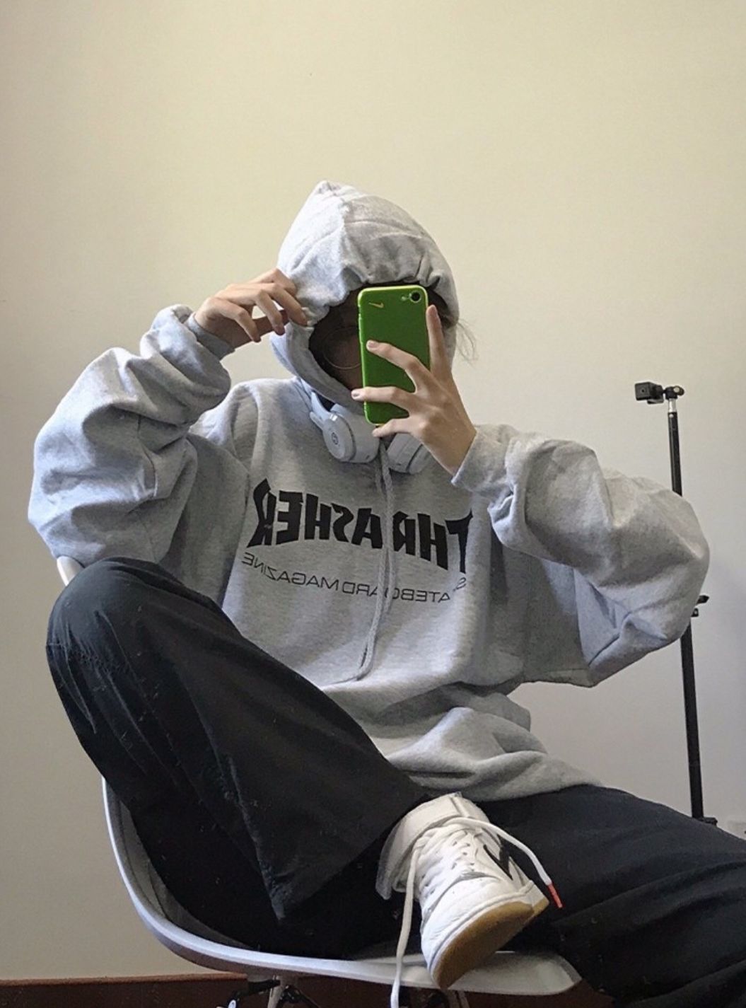 Thrasher 美版基础字母Logo连帽卫衣分享来啦