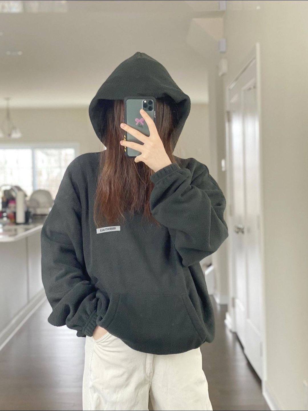 摇粒绒卫衣分享