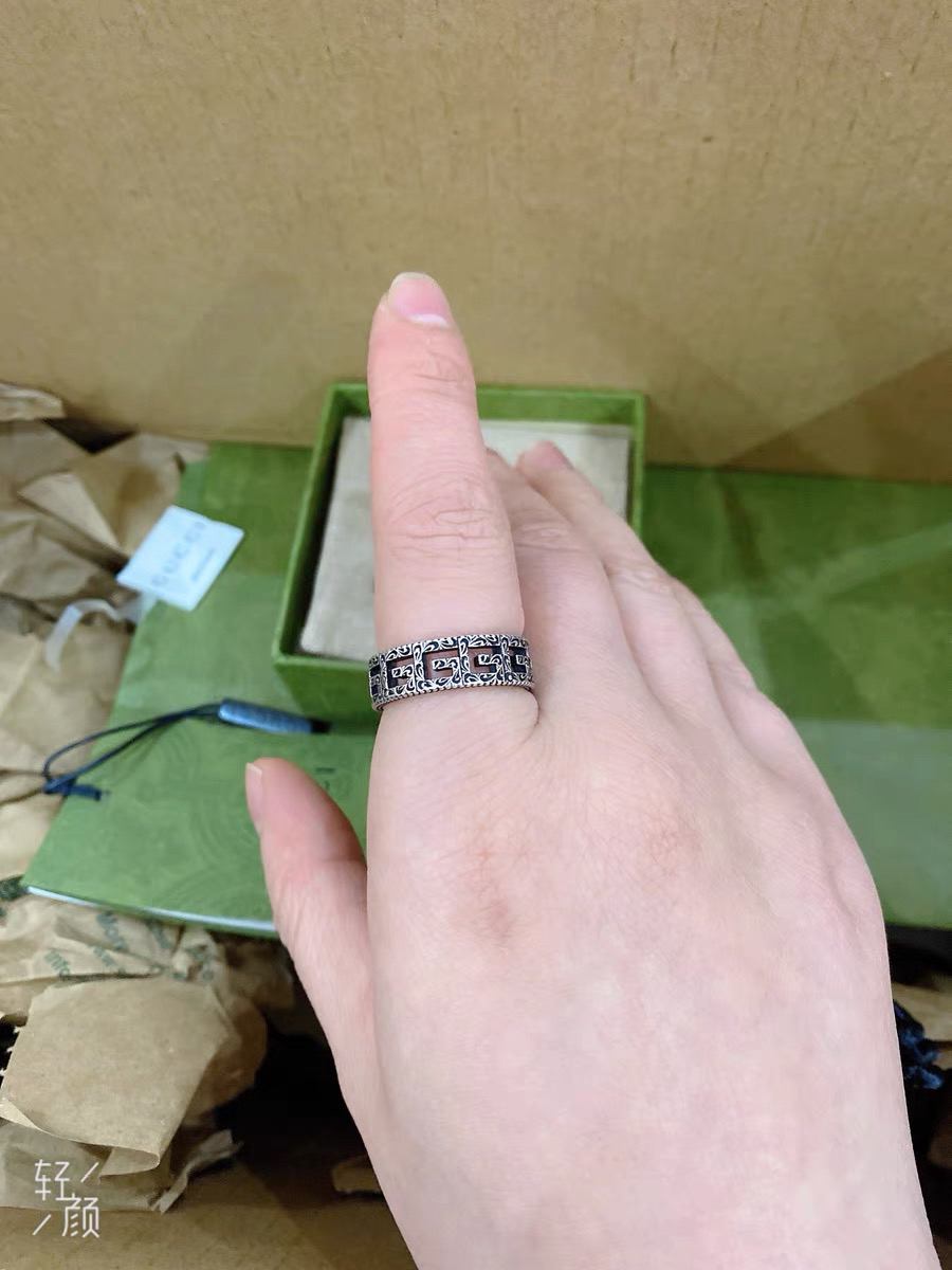 Gucci/古驰 显白干净戒指