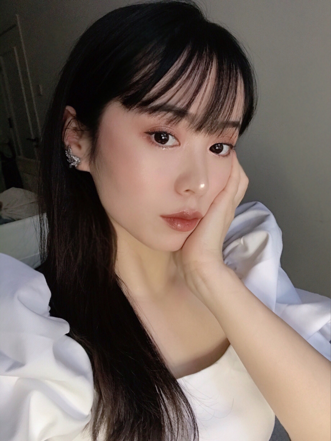 今日妆容打卡|春夏温温柔柔奶茶妆容