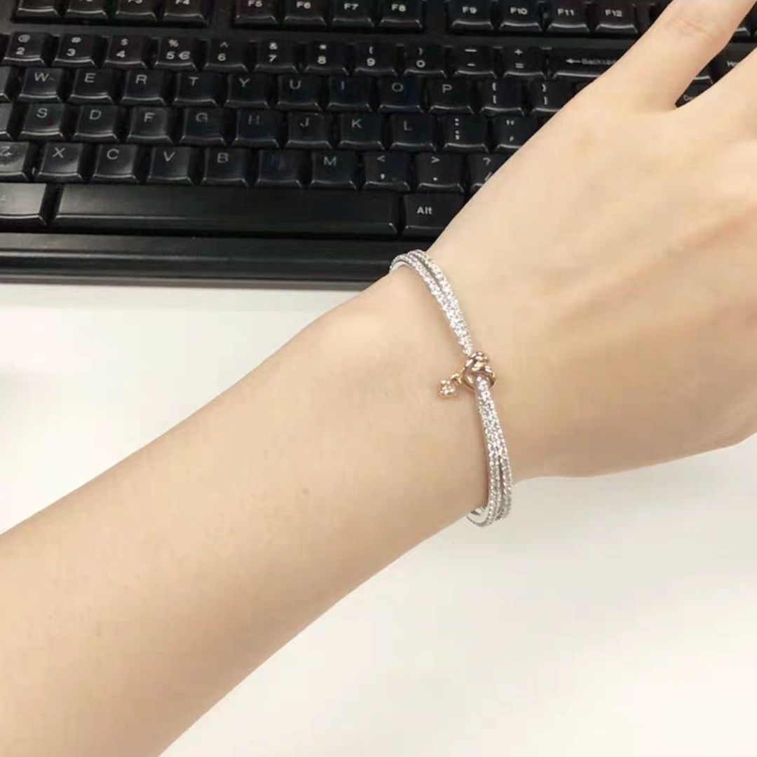 【七夕送礼推荐】Swarovski/施华洛世奇 Lifelong Heart挚爱璀璨手镯