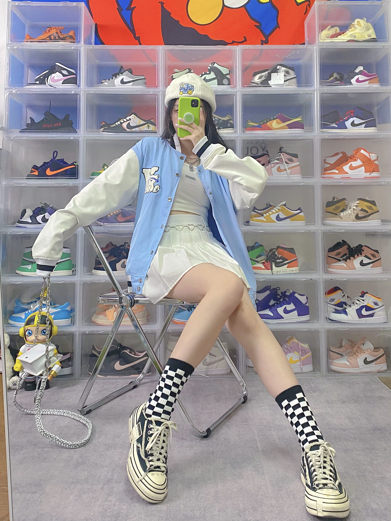 清新美式校园穿搭