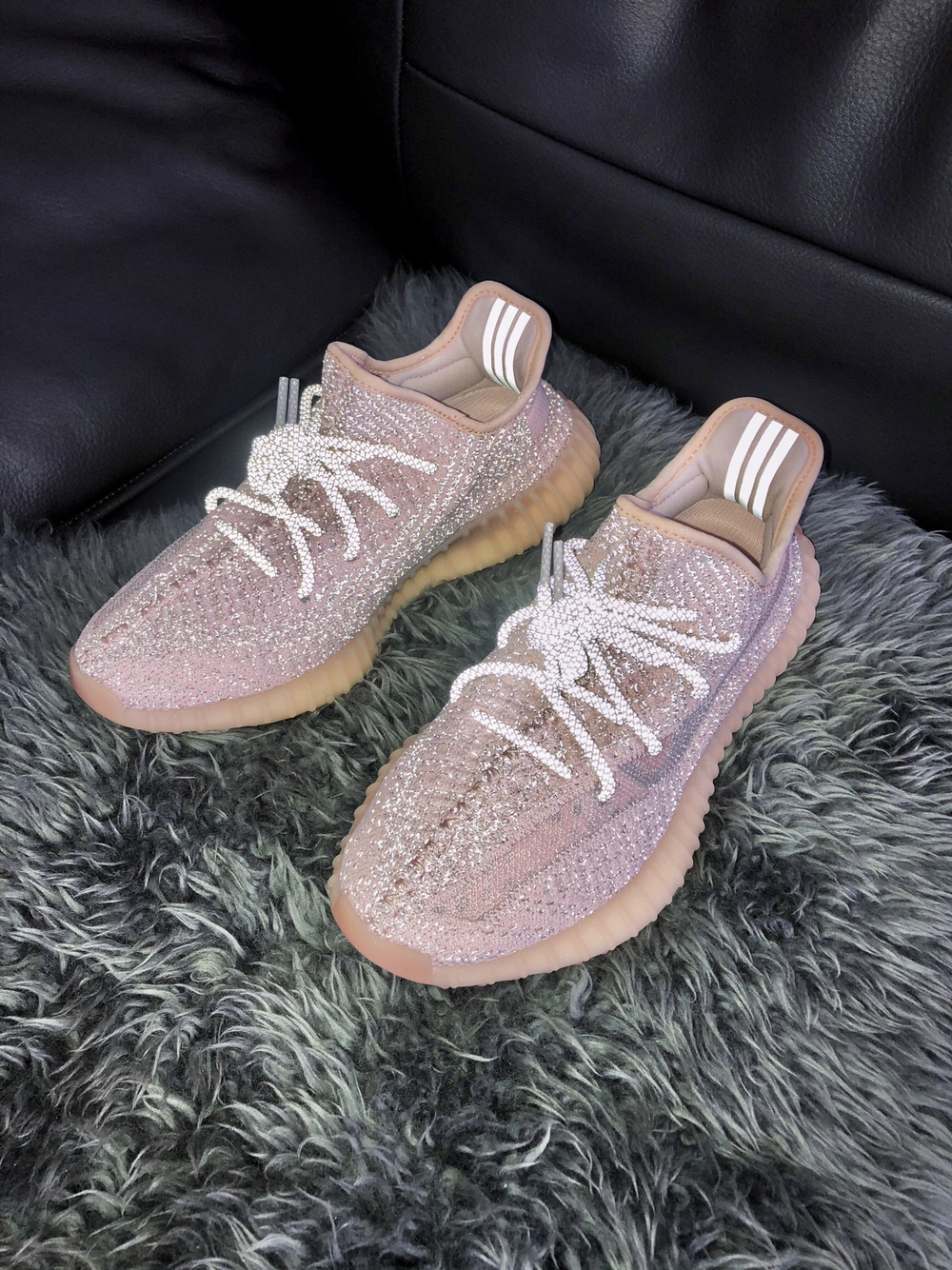 Yeezy 350💖粉满天星