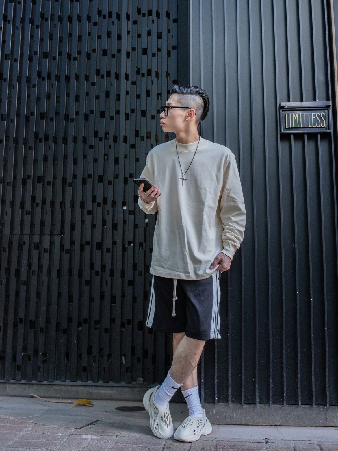 Fear of God 副线Essentials 3D Silicon 长袖T恤