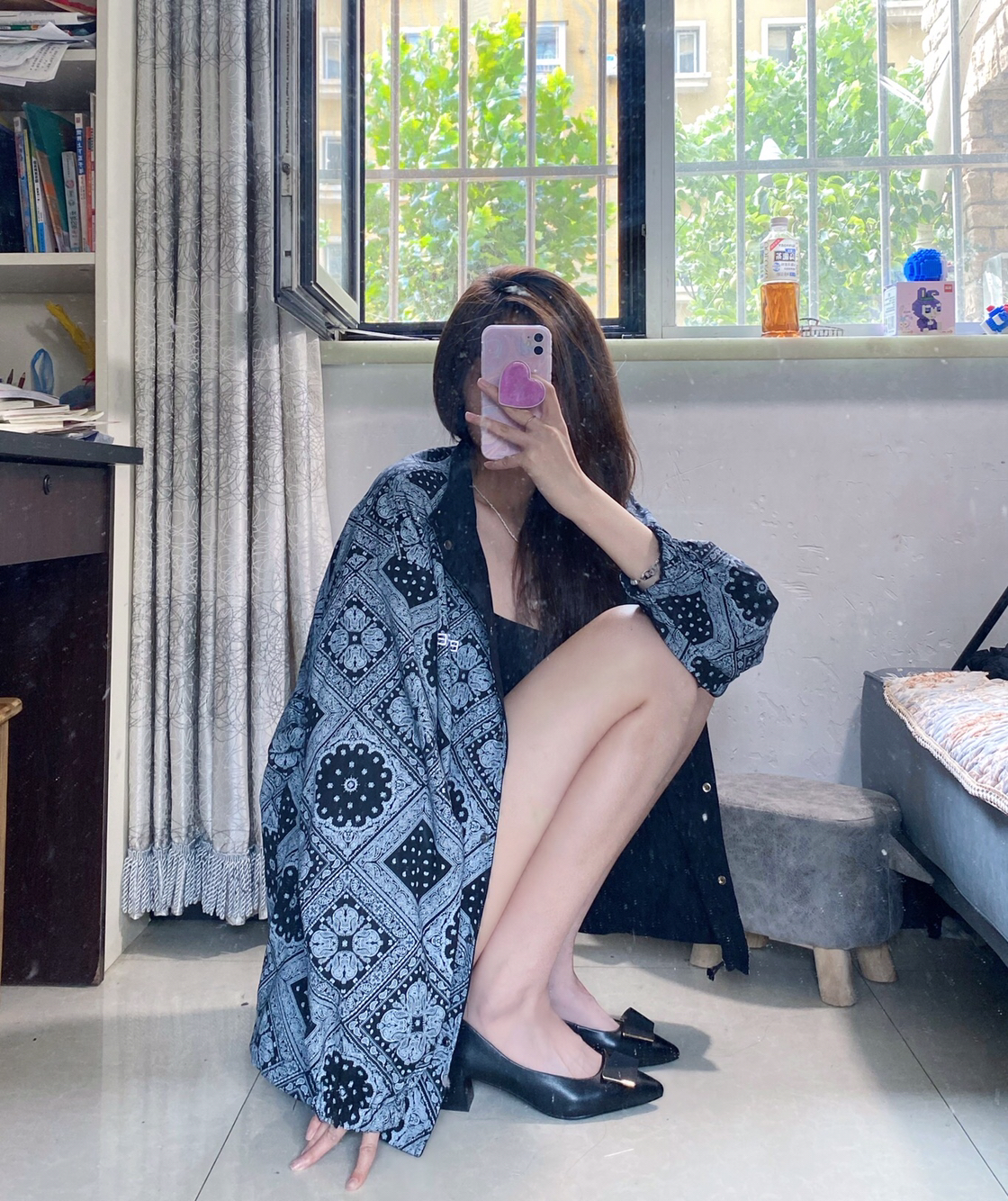 OOTD｜腰果花双面夹克