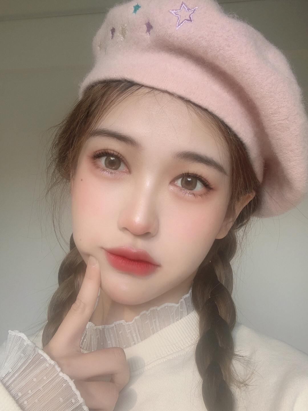 乖乖的日系樱花甜妹妆🌸