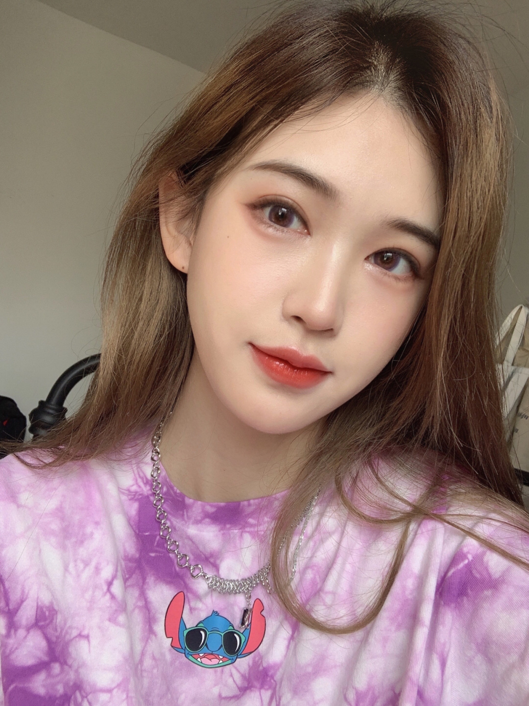 紫色➕杏色意外好看哎！