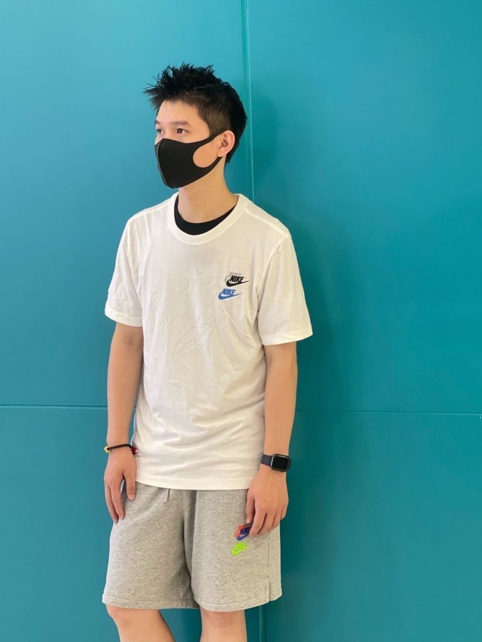 Nike刺绣短裤分享