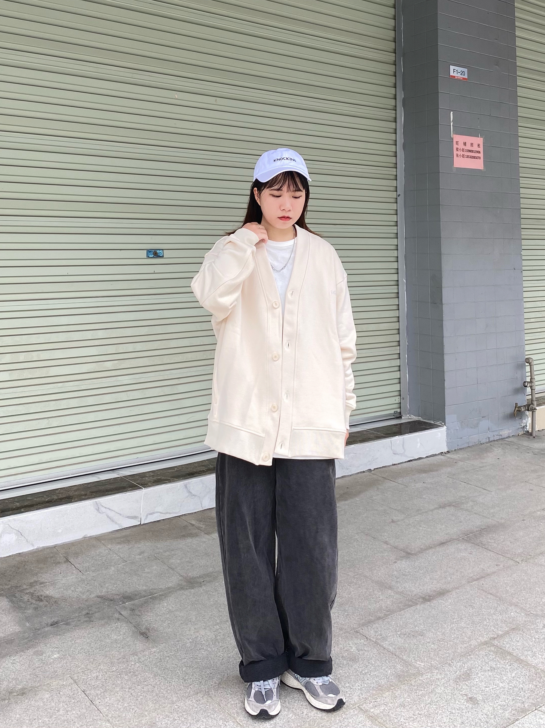 OOTD |奶呼呼的开衫绝绝子