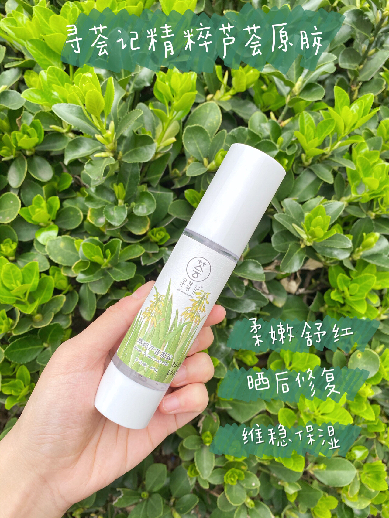 军训修护好物 寻荟记 精粹保湿修护祛痘芦荟原胶