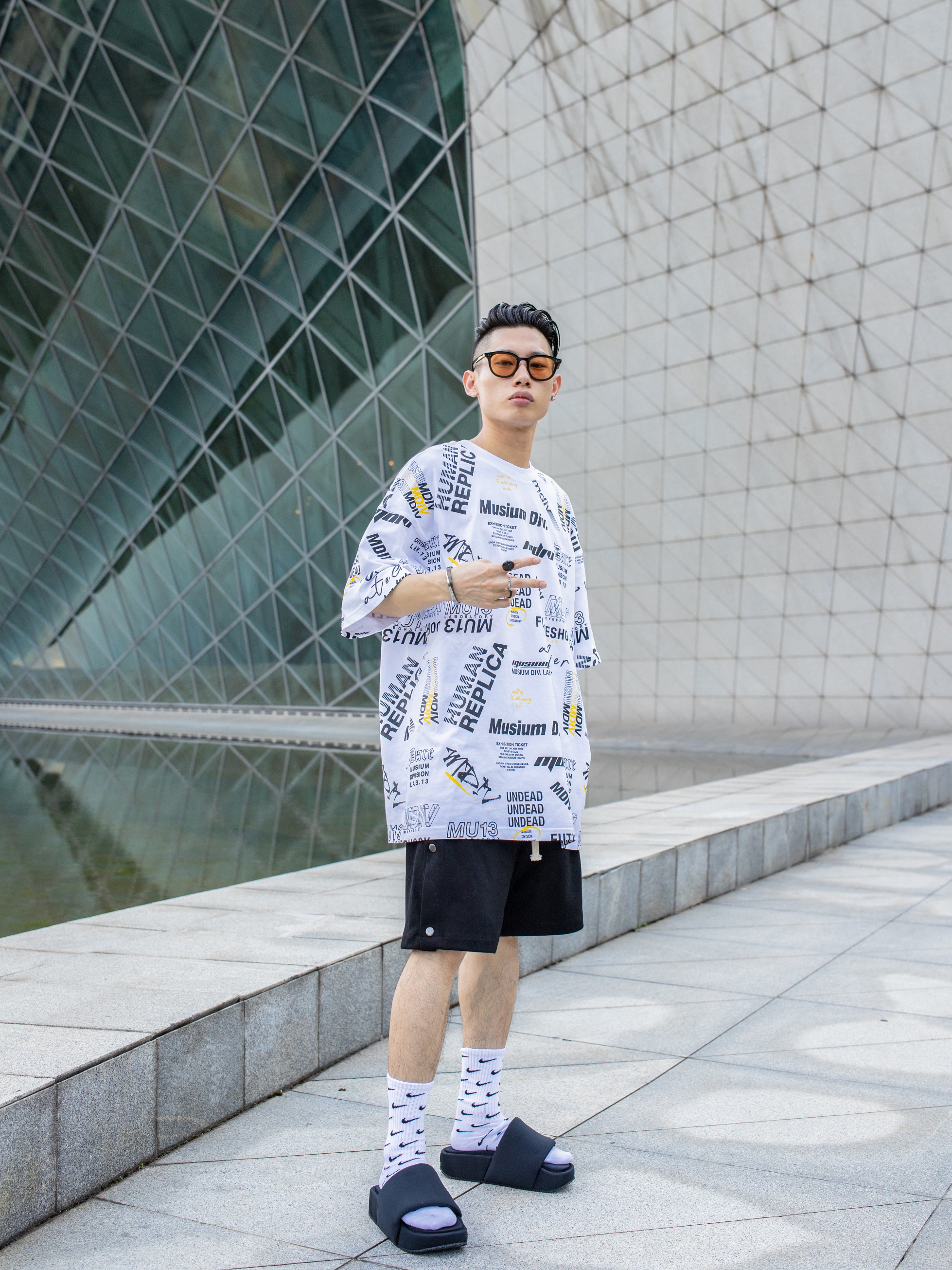 Y-3拖鞋夏日混搭