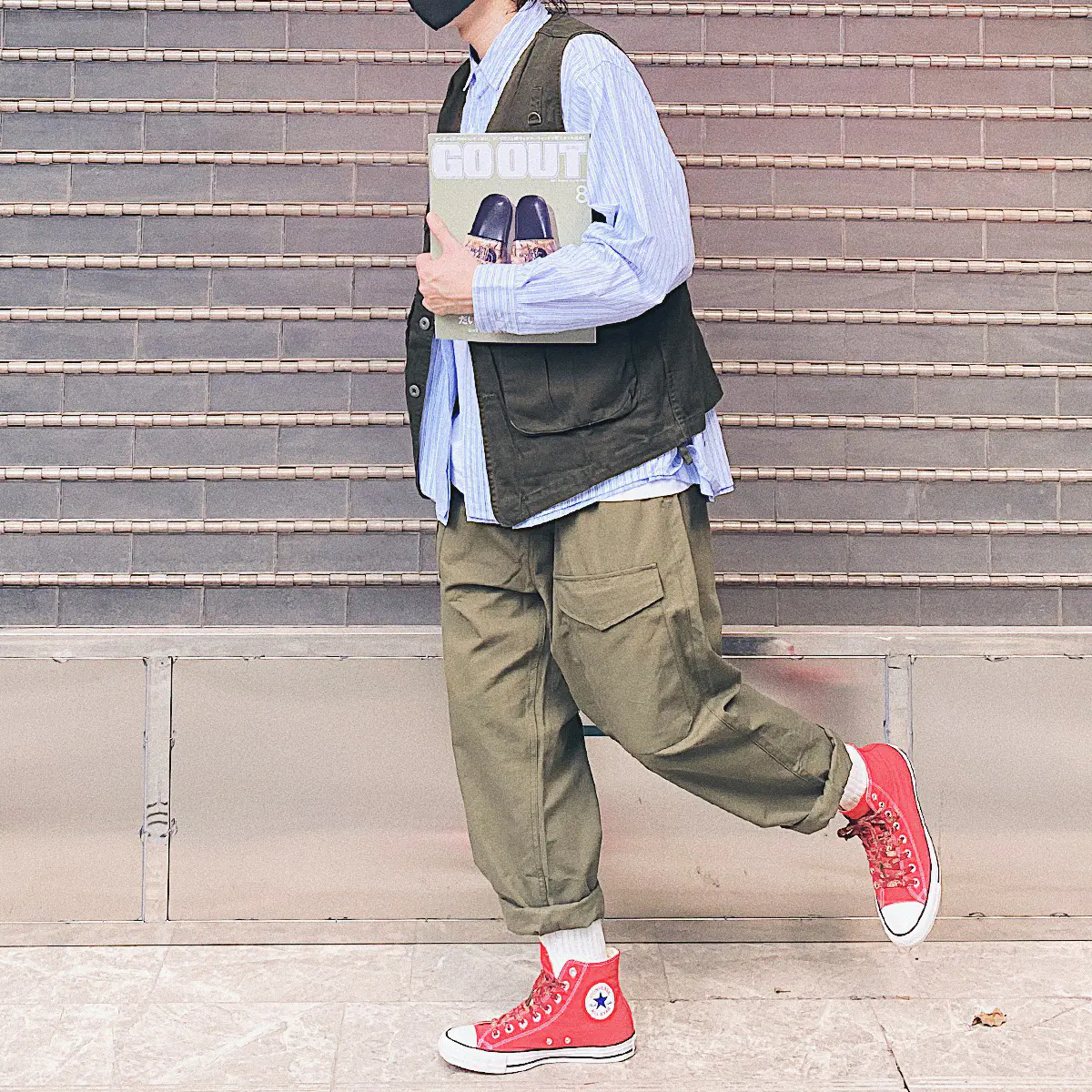 OOTD|秋季撞色叠穿