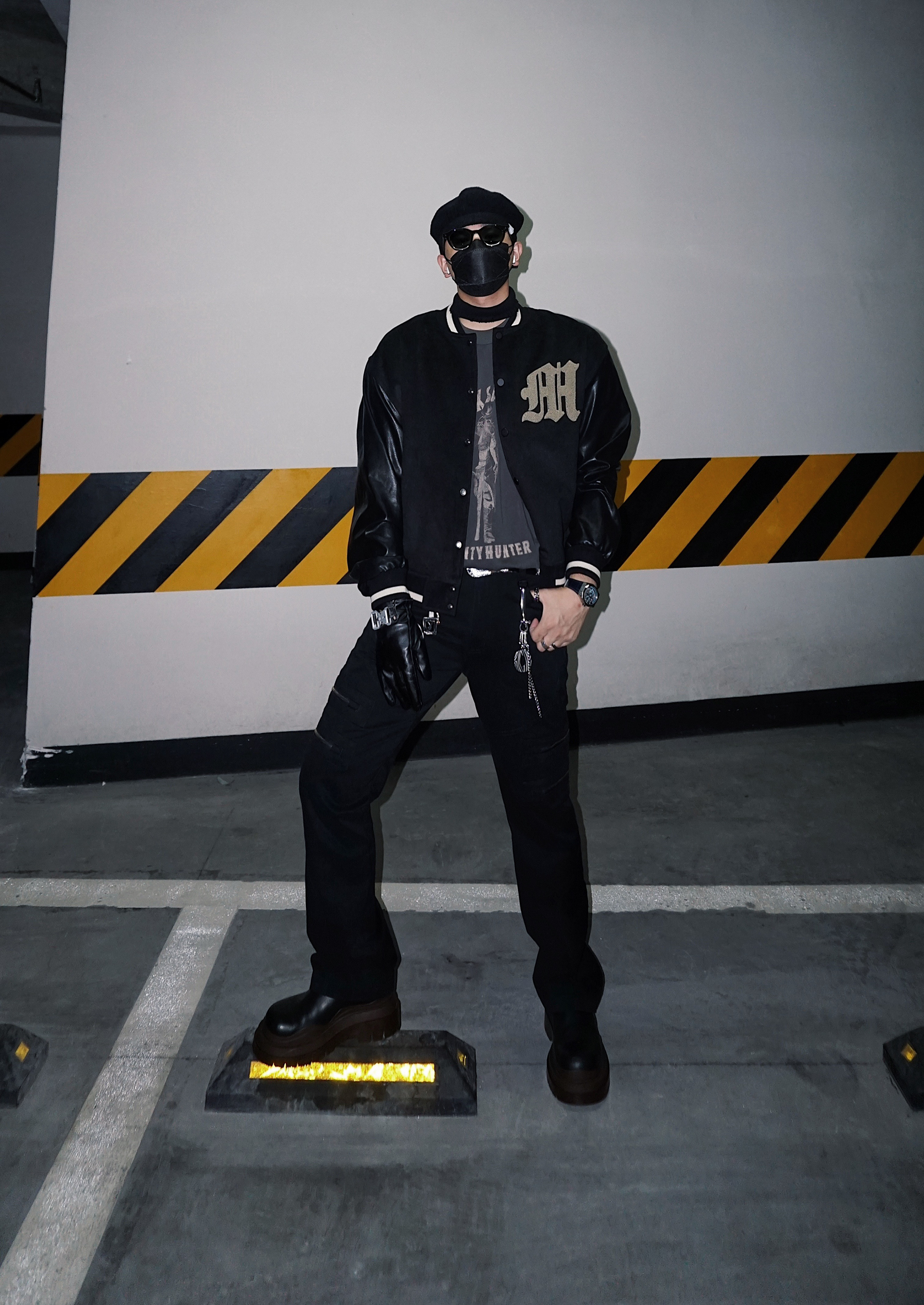 梵高outfit｜初秋牛仔棒球服搭配