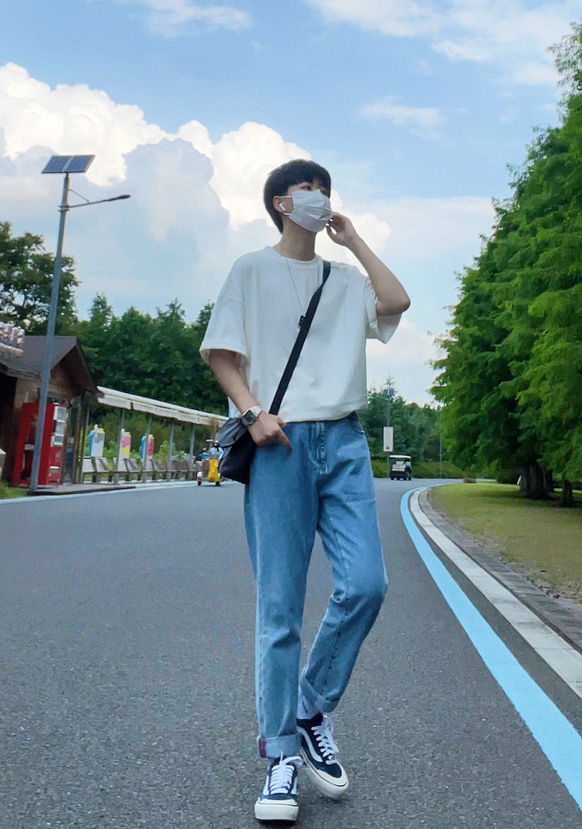 OOTD｜早秋男生牛仔风轻熟穿搭｜日常复古风