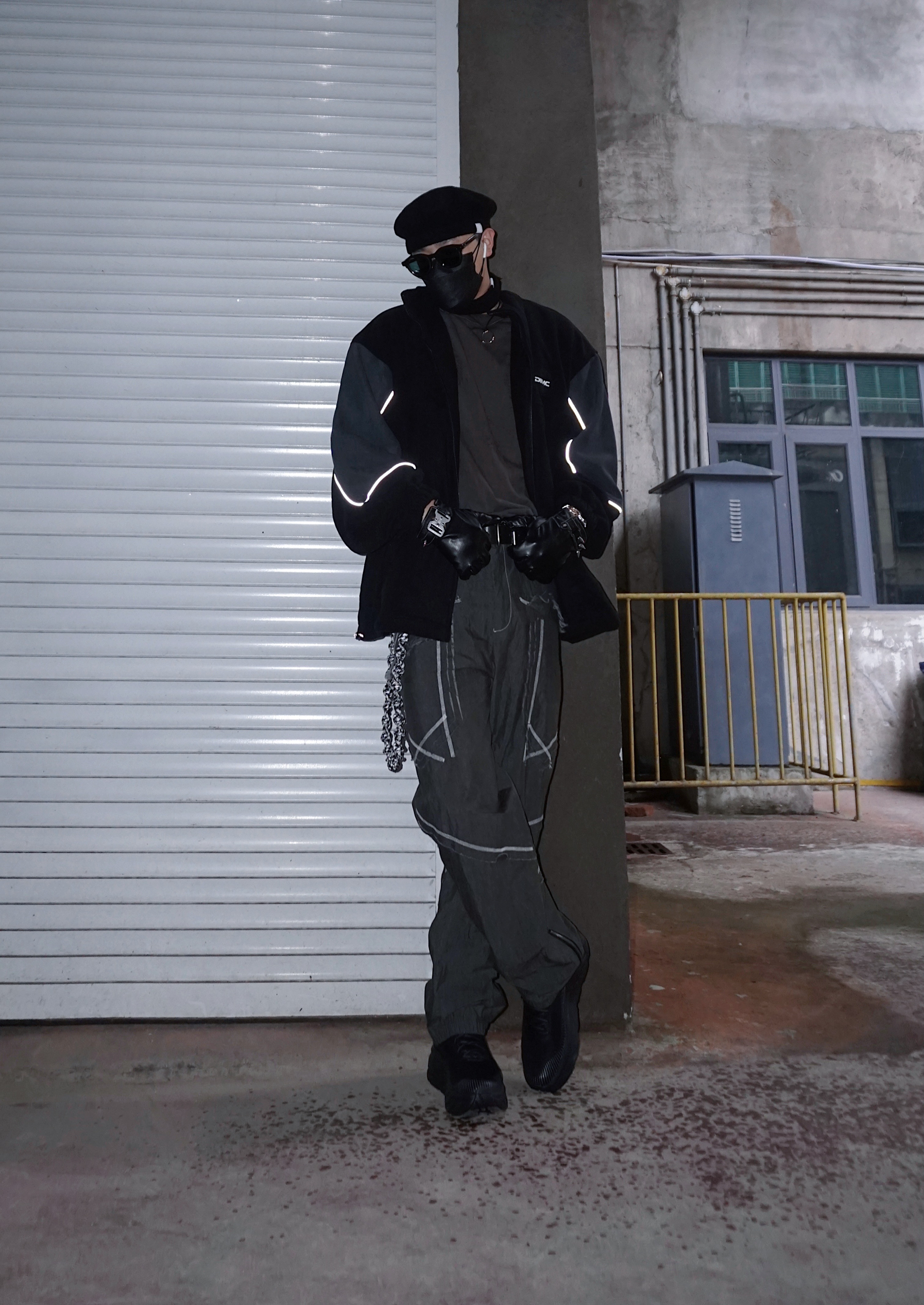 梵高outfit｜秋季反光元素搭配分享