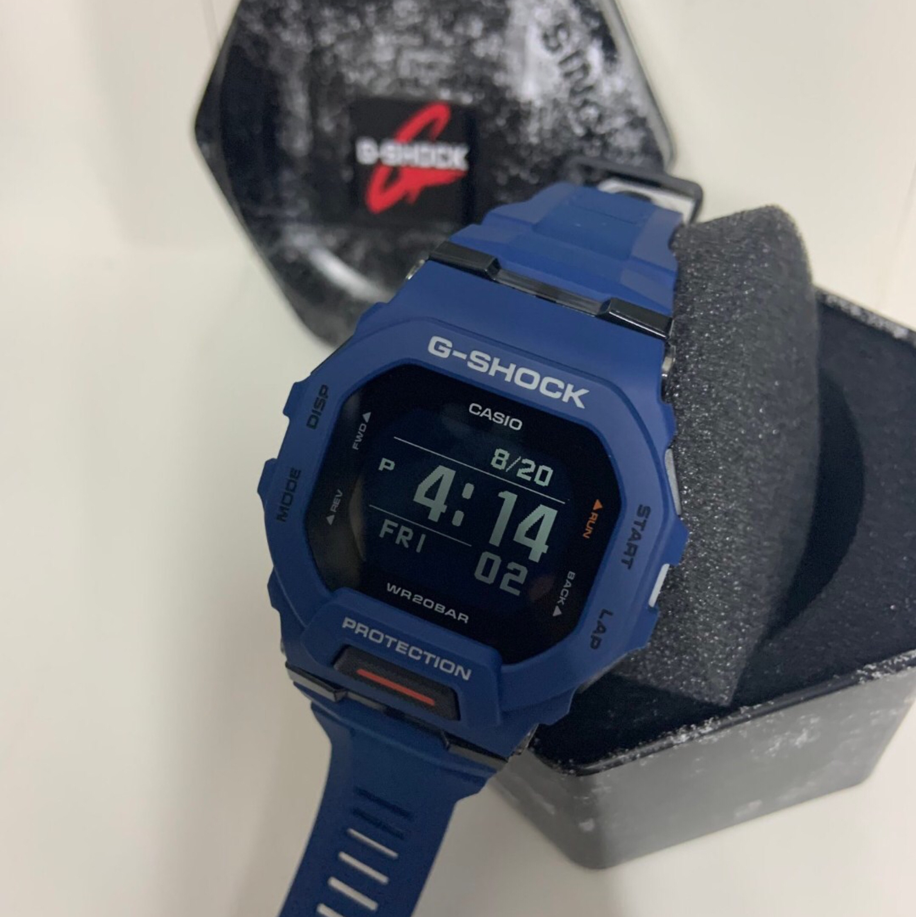 学生党推荐！Casio/卡西欧 G-SHOCK系列 运动男表运动时尚防水防震手表 GBD-200
