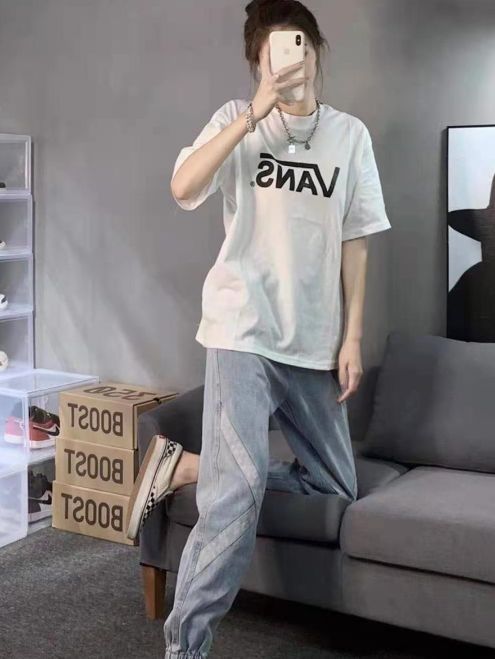 Vans 经典字母印花短袖T恤 推荐