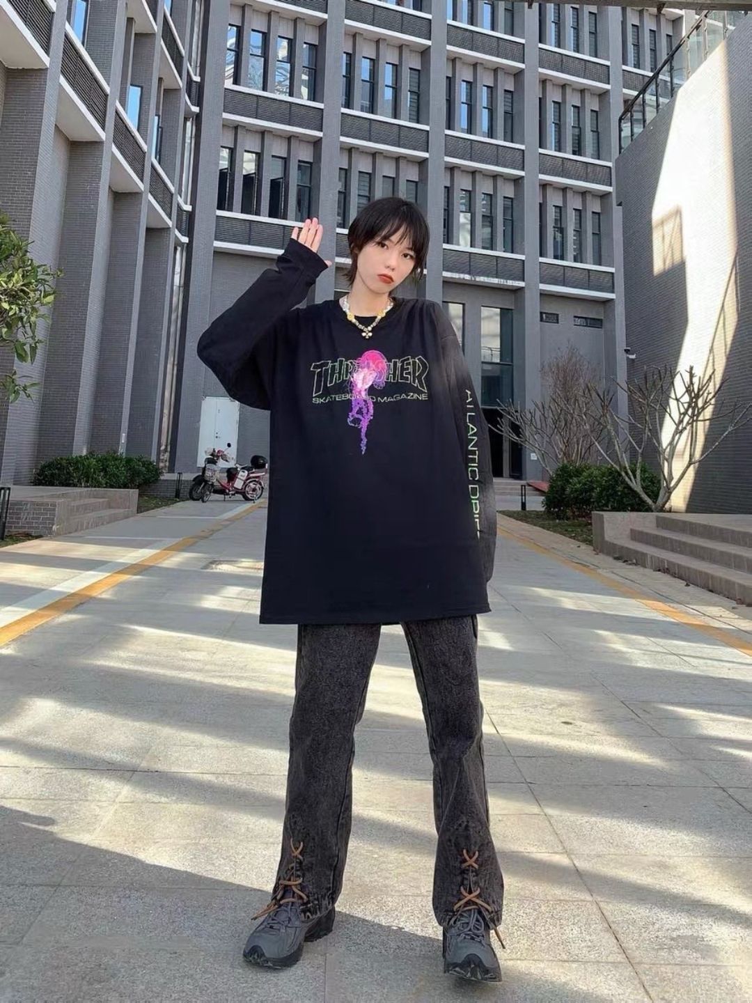 Thrasher Alley Cats 卫衣分享