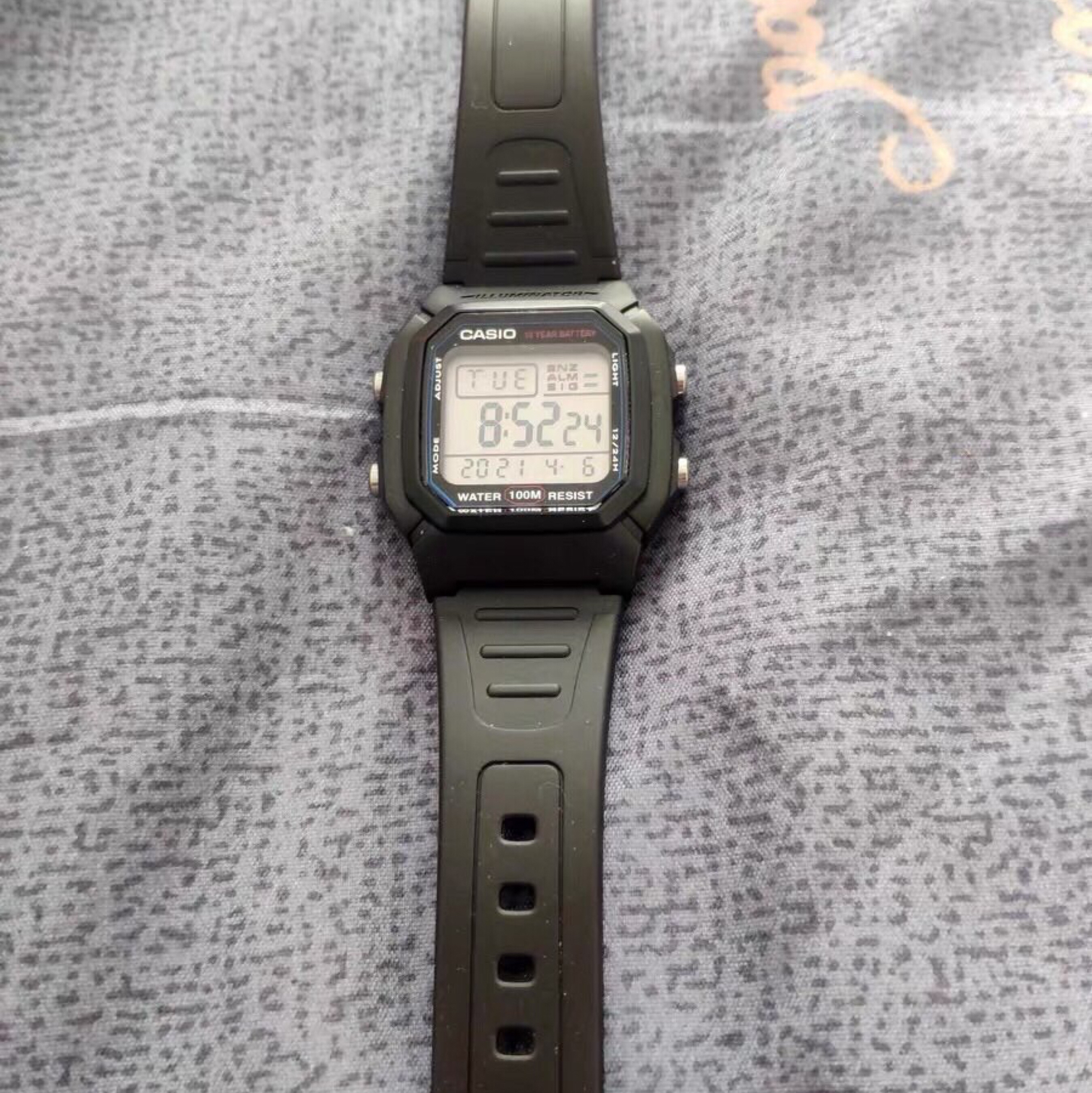 学生党推荐！Casio/卡西欧 YOUTH系列 W-800 电子动能石英表