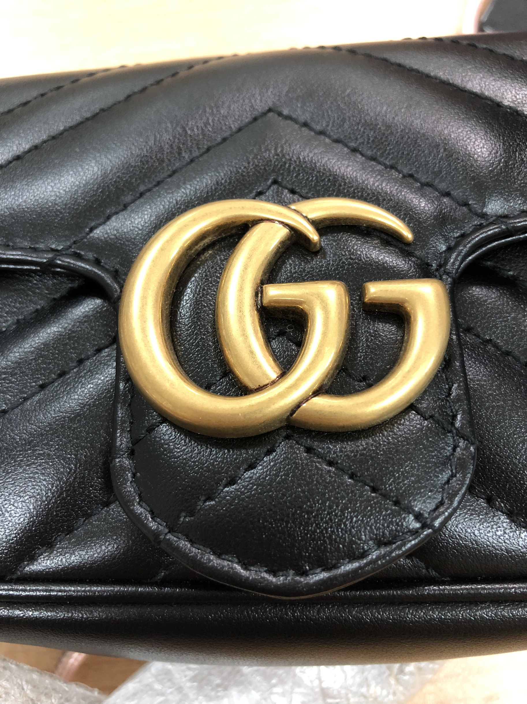 gucci marmont 拿到手有点慌