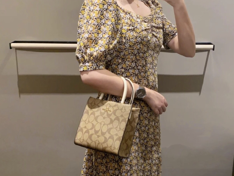 Coach Cally系列 纸袋包手提单肩包❤好物分享