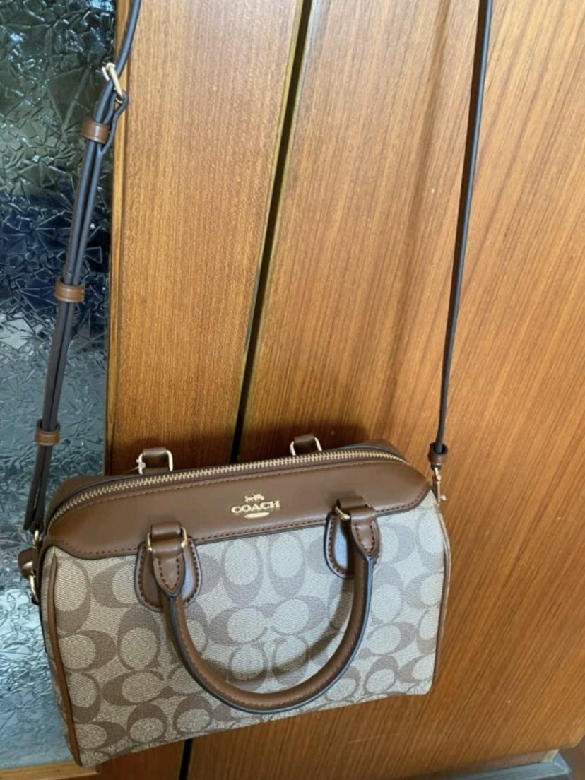 Coach 斜挎手提小号水桶包❤好物分享