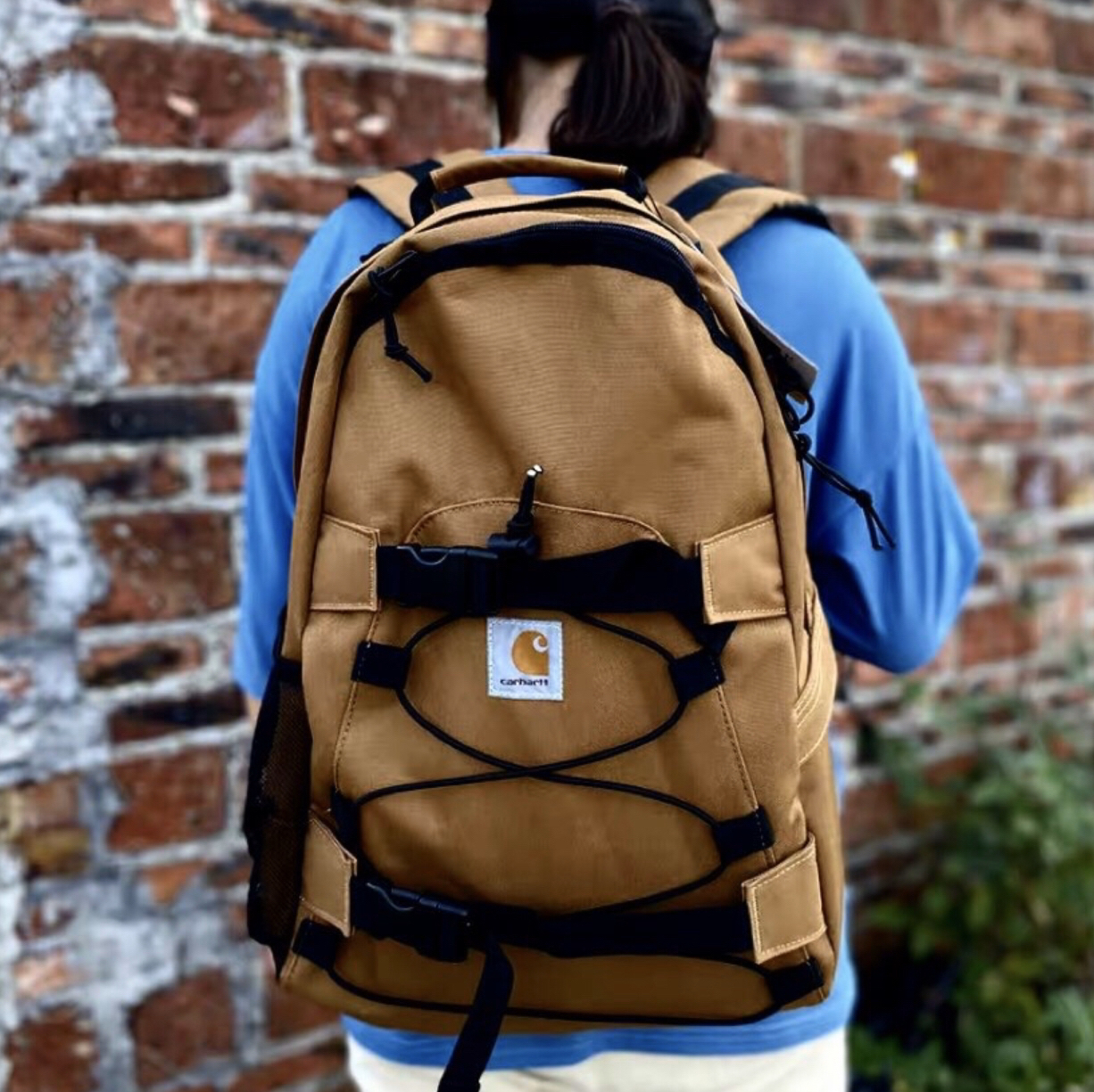 Carhartt/卡哈特  wip Kickflip Backpack 纯色休闲双肩包 分享