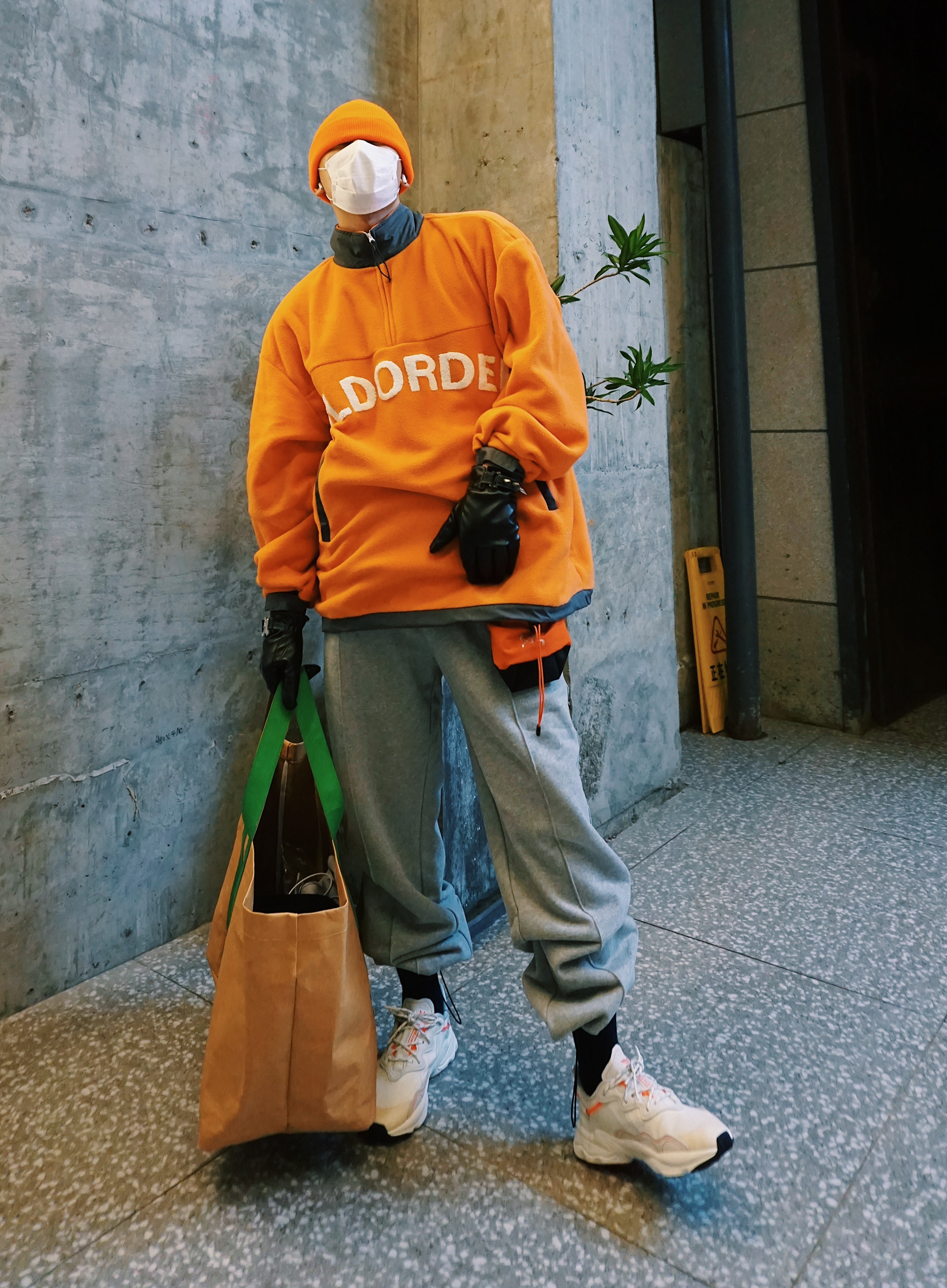 梵高outfit｜初秋橘色系可爱&日常搭配