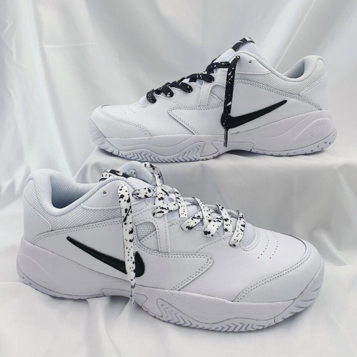 Nike Court Lite 2 黑/纯白简约舒适运动鞋
