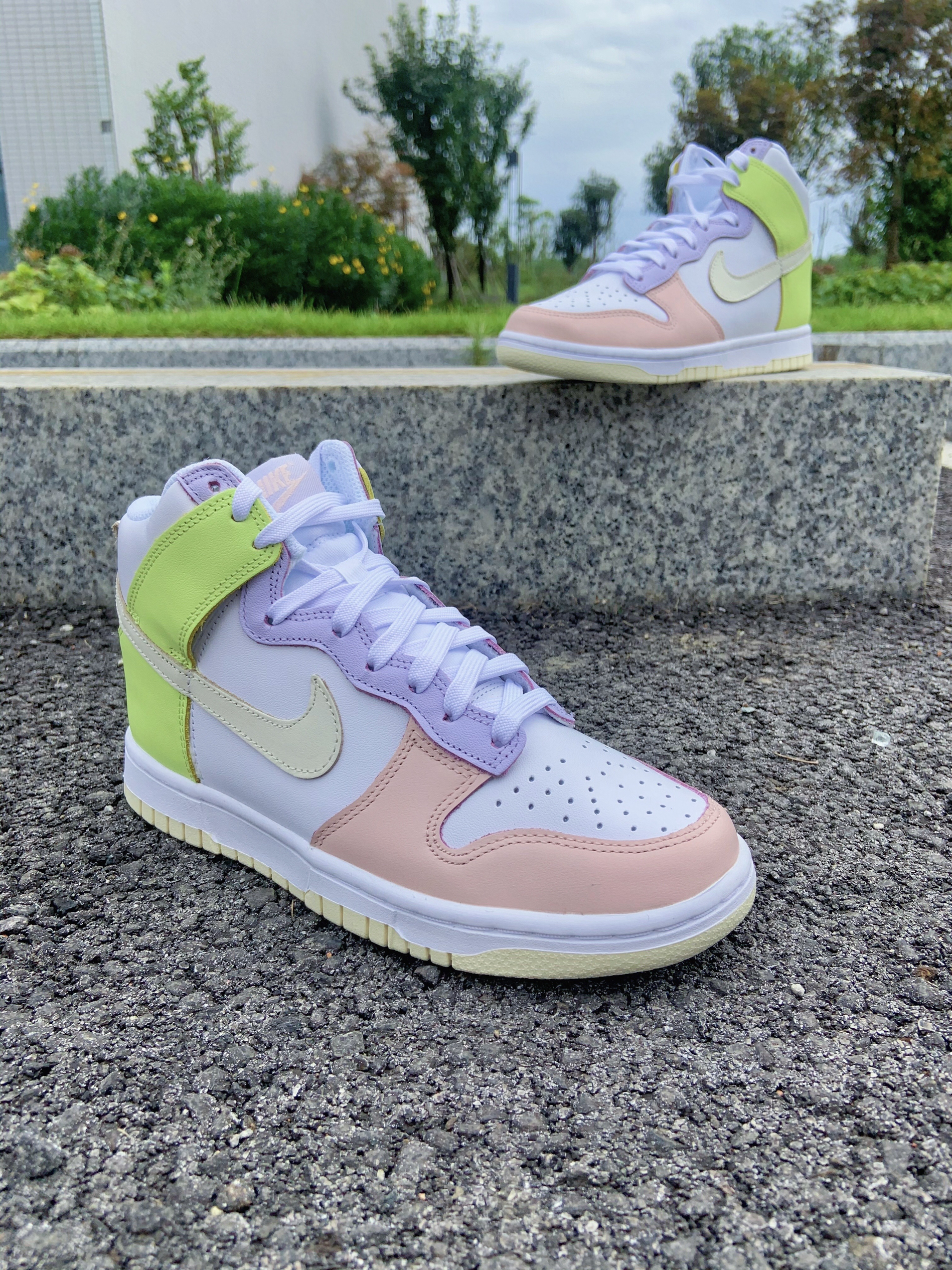 Dunk HI 粉彩拼接🌈